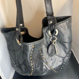 Fossil black shoulder bag